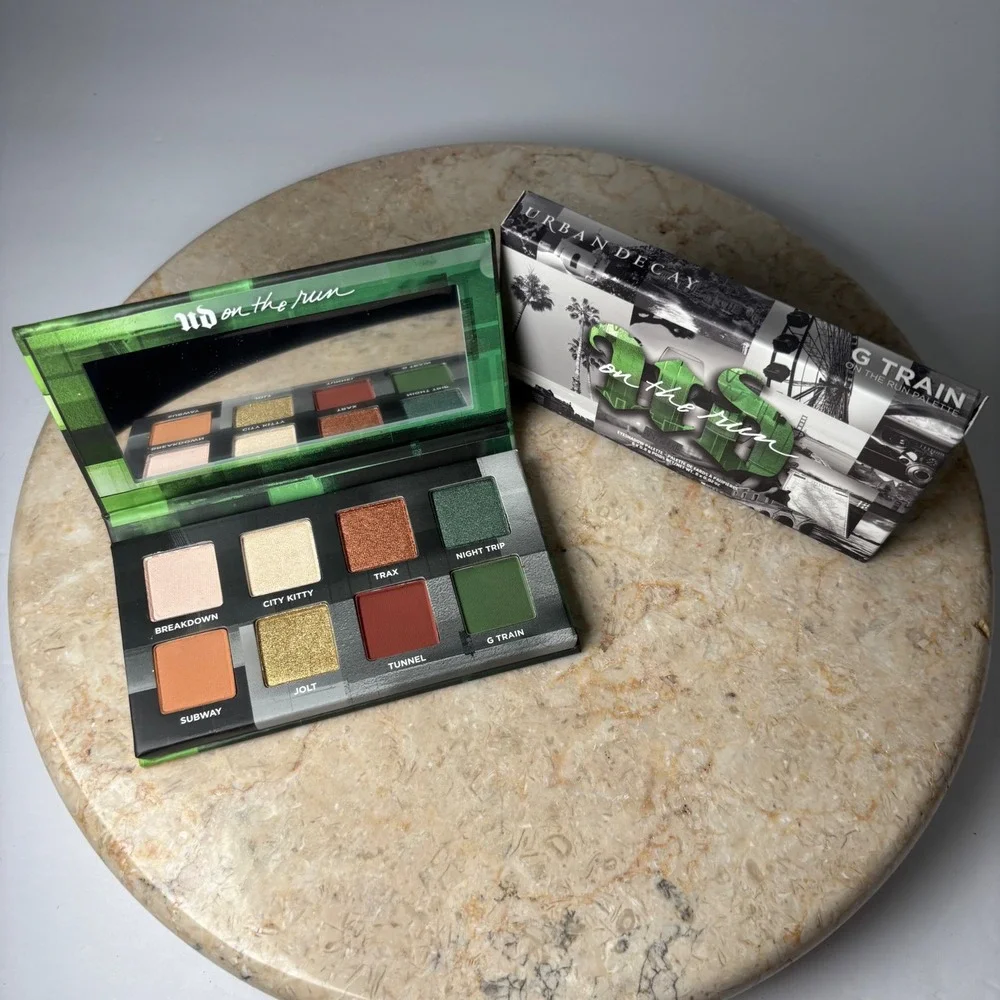 Urban Decay G Train On The Run Eyeshadow Palette 8 Shades